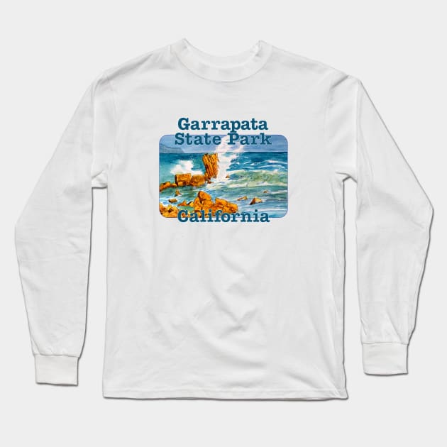 Garrapata State Park, California Long Sleeve T-Shirt by MMcBuck